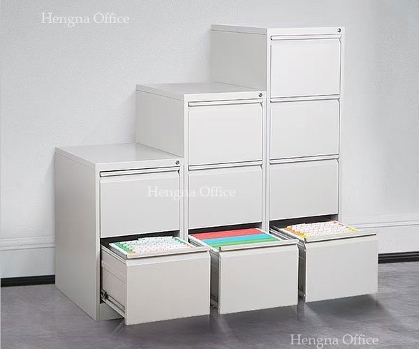 vertical file cabinet with central lock system letter size legal size compatible