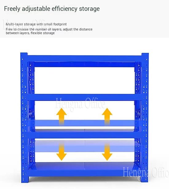 4 Tier Steel Storage Rack 200kg Per Shelf — Cold Rolled Steel, 4 Reinforcement Ribs, Boltless Design 4 tier steel storage rack adjustable shelves 4 Tier Steel Storage Rack 200kg Per Shelf — Cold Rolled Steel, 4 Reinforcement Ribs, Boltless Design