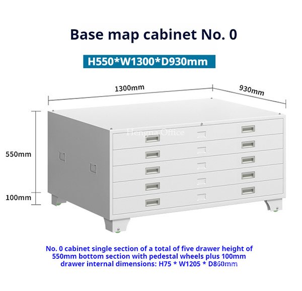 Best Flat File Cabinets for Architecture Firms: Top 5 Drawers for A0 Drawings in 2026 Flat file cabinet dimensions showing Size 0 vs Size 1 drawer measurements